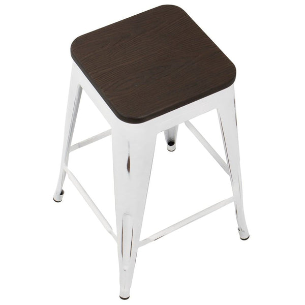 LumiSource Oregon Counter Stool - Set of 2-16