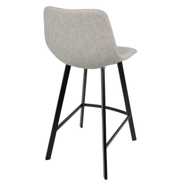 LumiSource Outlaw Counter Stool - Set of 2-11