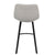 LumiSource Outlaw Counter Stool - Set of 2-12