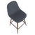 LumiSource Pebble Counter Stool - Set of 2-7