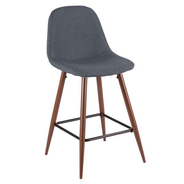 LumiSource Pebble Counter Stool - Set of 2-2