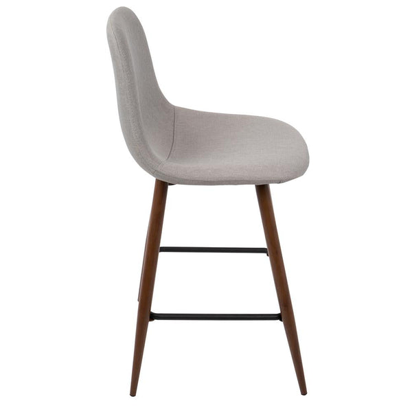 LumiSource Pebble Counter Stool - Set of 2-15