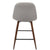 LumiSource Pebble Counter Stool - Set of 2-11