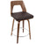 LumiSource Trilogy Counter Stool | Modishstore | Bar Stools