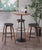 LumiSource Pebble Adjustable Bar/Counter Table | Modishstore | Bar Table
