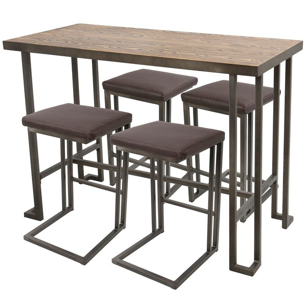 LumiSource Roman Counter Table | Modishstore | Side Tables
