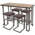LumiSource Roman Counter Table | Modishstore | Side Tables