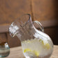 Kalalou Ribbed Tilted Pitcher | Modishstore | Beverage Dispensers