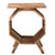 Crestview Collection Bengal Manor Acacia Wood Octagon Accent Table