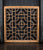 Vagabond Vintage Chinese Wood Screen - Square | Modishstore | Wall Decor