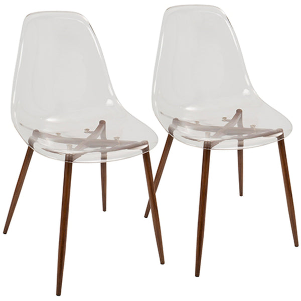 LumiSource Clara Dining Chair - Set of 2