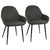 LumiSource Clubhouse Dining Chair - Set of 2