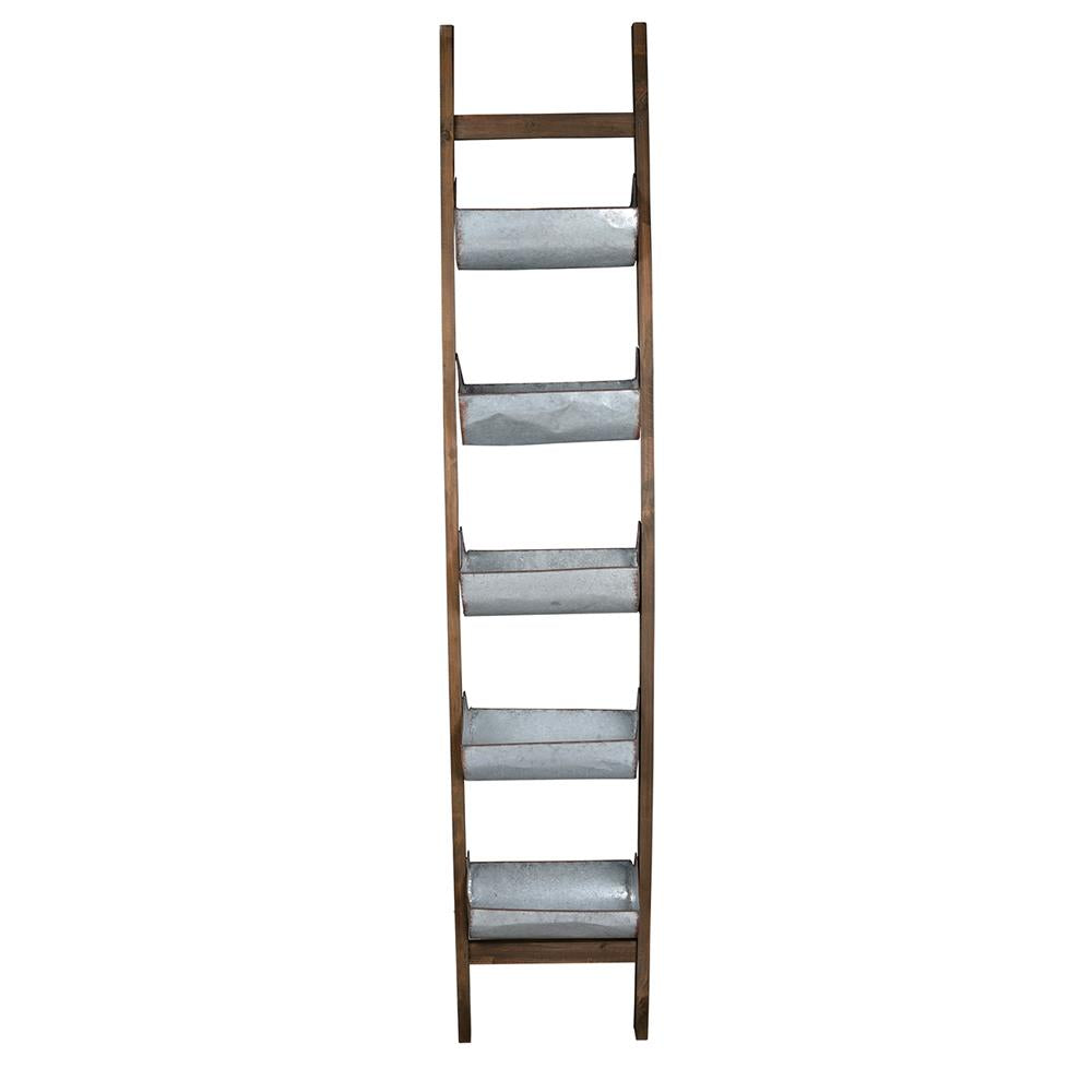 A&B Home Reed Ladder Planter