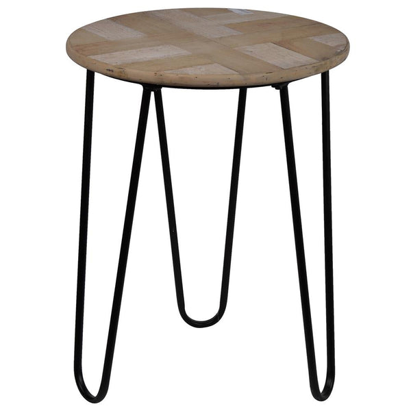 A&B Home Prescott Round Side Table - Set Of 2
