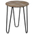 A&B Home Prescott Round Side Table - Set Of 2