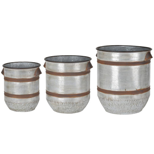 A&B Home Shelburne Planter Pots - Set Of 3