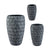 A&B Home Tall Round Pots Set of 3