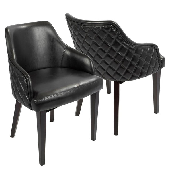 LumiSource Esteban Dining Chair - Set of 2 | Modishstore | Dining Chairs
