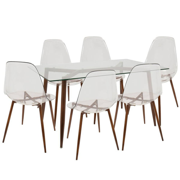 LumiSource Clara Dining Set-7