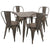 LumiSource Oregon 5 Piece Dining Set-5