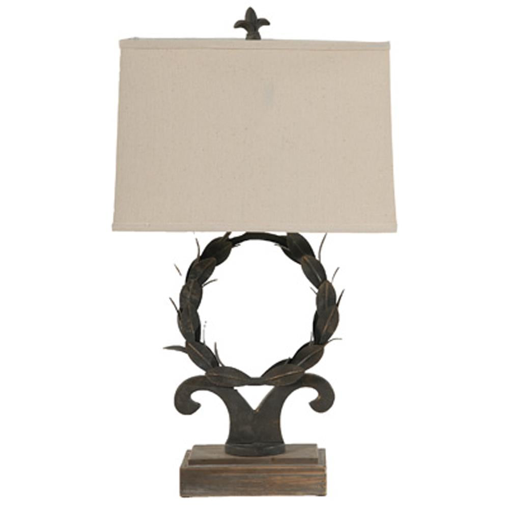 A&B Home Percival Crowned Lamp