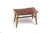 Masaya Wood & Leather Ottoman