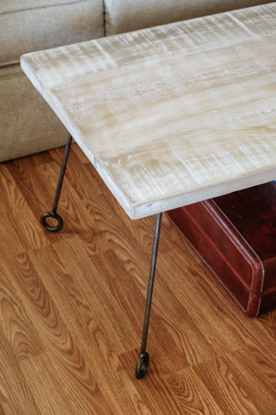 Napa East Vintage Store Sign Coffee Table
