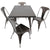 LumiSource Austin Dining Table 59