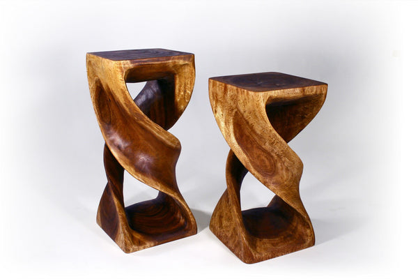 Strata Furniture Double Twist End Table 14