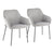 LumiSource Daniella Dining Chair - Set of 2