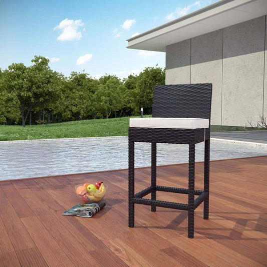 Modway Convene Outdoor Patio Bar Stool | Outdoor Stools & Benches | Modishstore