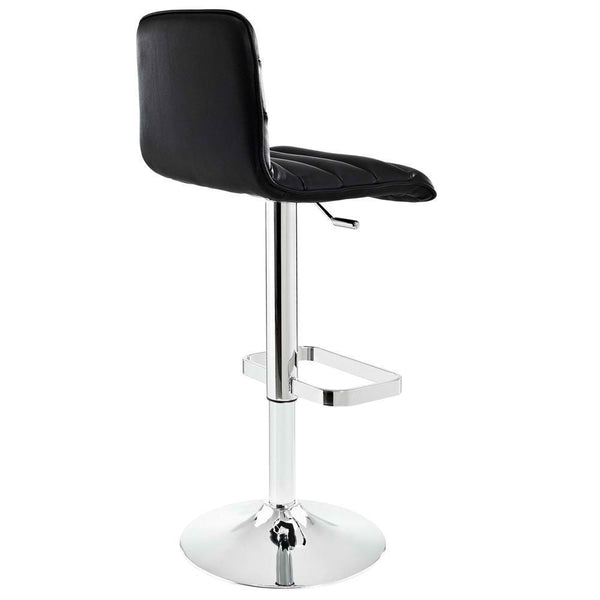 Modway Ripple Bar Stool - Black | Bar Stools | Modishstore-3
