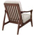 Modway Paddle Upholstered Lounge Chair - Brown | Lounge Chairs | Modishstore-4