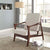 Modway Paddle Upholstered Lounge Chair - Brown | Lounge Chairs | Modishstore