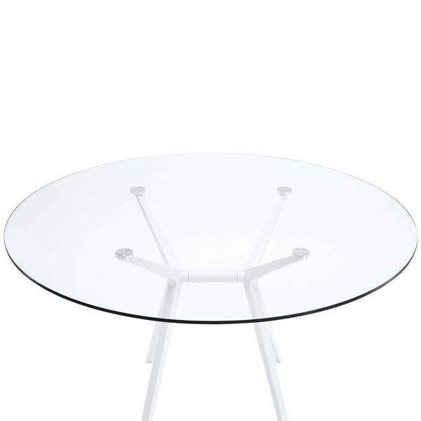 Modway Tilt Round Dining Table - White | Dining Tables | Modishstore-4