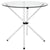 Modway Baton Round Dining Table - Clear | Dining Tables | Modishstore-4