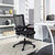 Modway Explorer Mid Back Office Chair - Black | Office Chairs | Modishstore