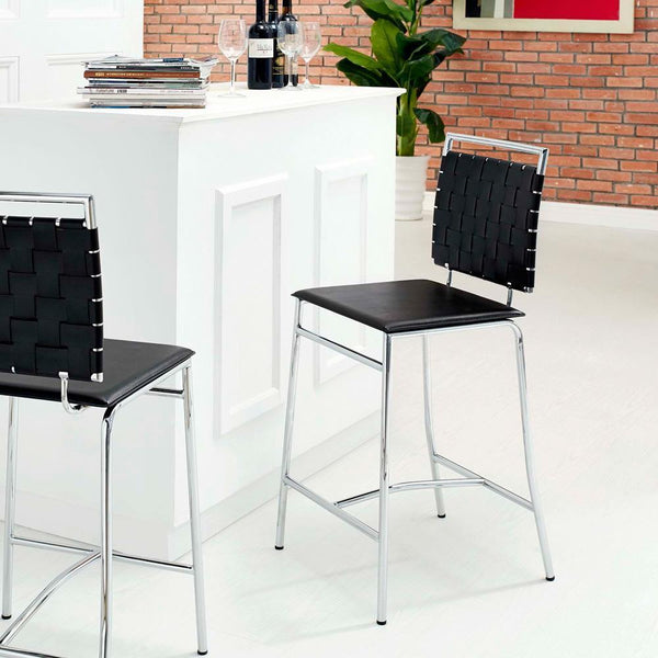Modway Fuse Counter Stool - Black | Counter Stools | Modishstore