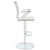 Modway Fuse Adjustable Bar Stool - White | Bar Stools | Modishstore-2