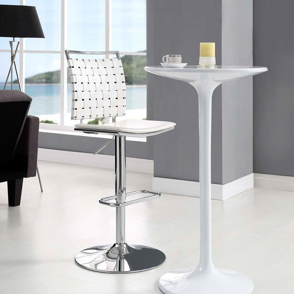 Modway Fuse Adjustable Armless Bar Stool | Bar Stools | Modishstore