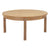 Modway Marina Outdoor Patio Teak Round Coffee Table - Natural | Outdoor Tables | Modishstore-2