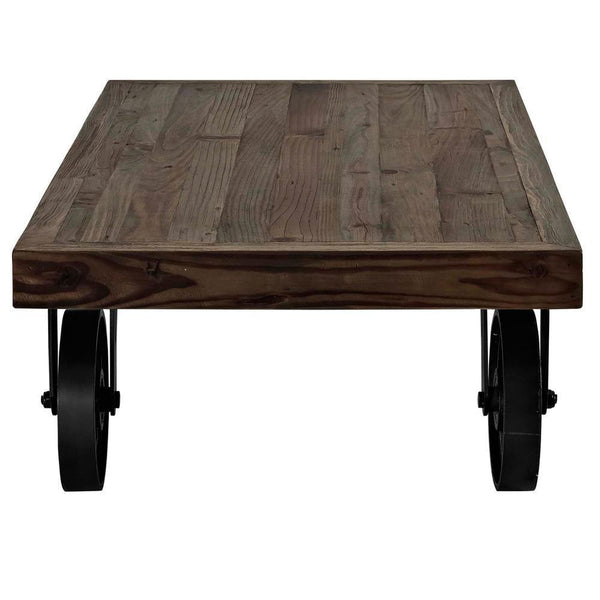Modway Garrison Wood Top Coffee Table | Coffee Tables | Modishstore-4