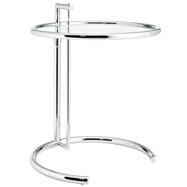 Modway Eileen Gray Side Table - Silver | Side Tables | Modishstore-3