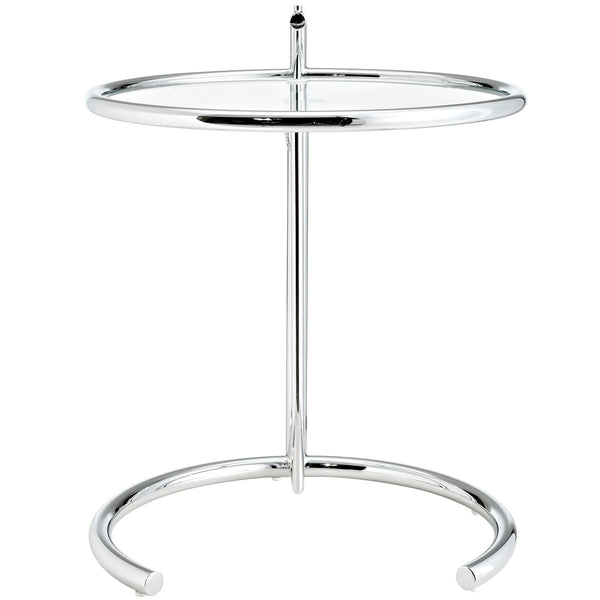 Modway Eileen Gray Side Table - Silver | Side Tables | Modishstore-4