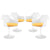 Modway Lippa Dining Armchair - Set of 4 | Dining Chairs | Modishstore-29