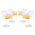 Modway Lippa Dining Armchair - Set of 4 | Dining Chairs | Modishstore-29