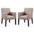 Modway Chloe Armchair - Set of 2 | Armchairs | Modishstore-6