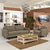Modway Empress Armchair and Sofa - Set of 2 | Sofas | Modishstore-63