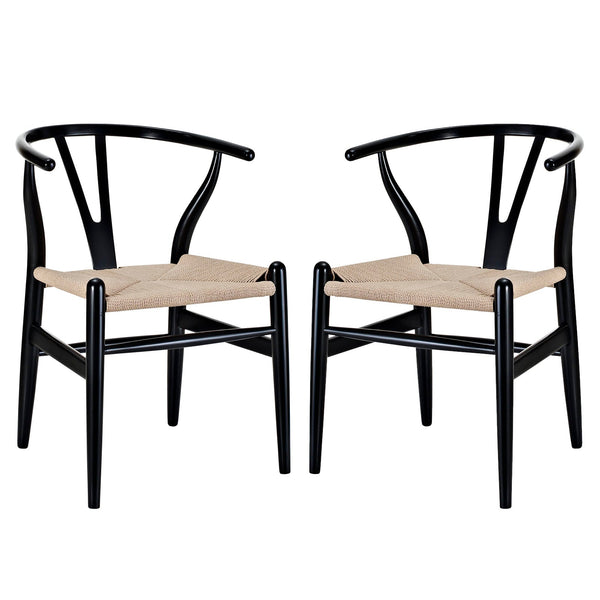 Modway Amish Dining Armchair - Set of 2