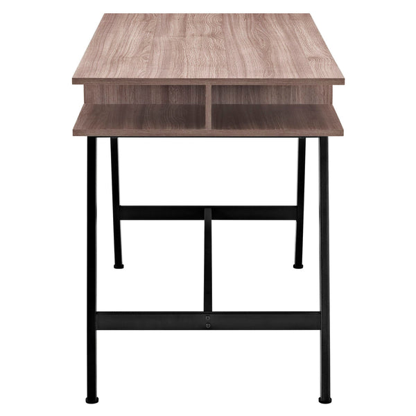 Modway Turnabout Office Desk - Birch | Desks | Modishstore-2